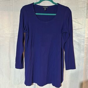 Eileen Fisher Petite Round Neck Top